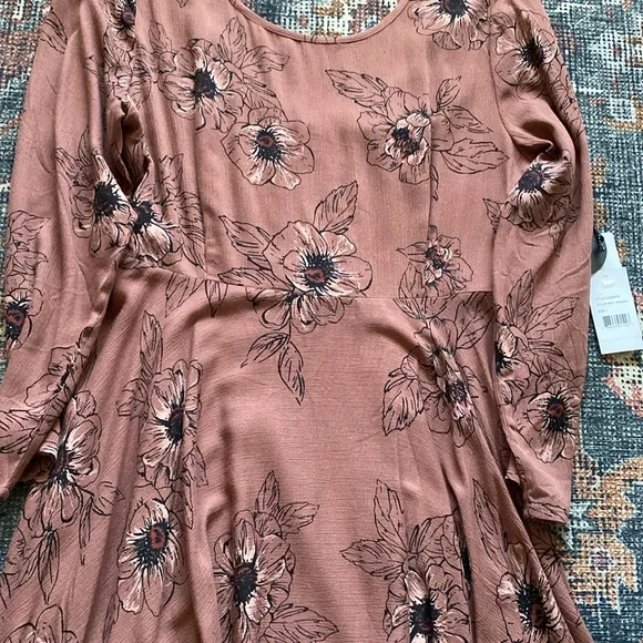 🧡New - Amuse Society Floral Dress - Picture 6 of 10